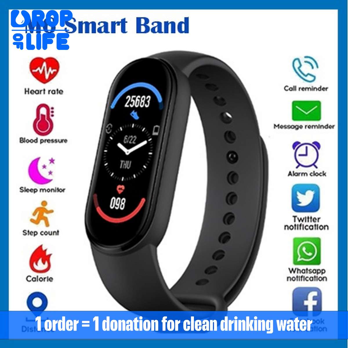 Buy M5 & M6 Smart Watches In Cheap Price Available - Amazon Pakistan